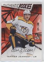 Authentic Rookies - Tanner Jeannot #/205