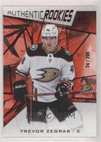 Authentic Rookies - Trevor Zegras #/205