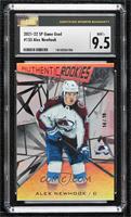 Authentic Rookies - Alex Newhook [CSG 9.5 Mint Plus] #/18