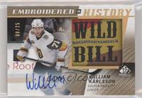 William Karlsson #/25