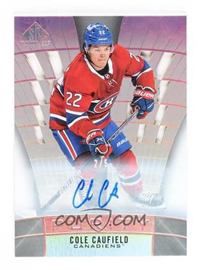 2021-22 Upper Deck SP Game Used - Purity - Autographs #P-100 - Rookies - Cole Caufield /5