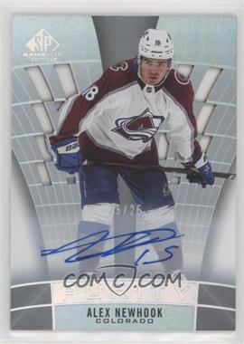 2021-22 Upper Deck SP Game Used - Purity - Autographs #P-72 - Rookies - Alex Newhook /25