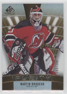 2021-22 Upper Deck SP Game Used - Purity - Gold #P-60 - Legends - Martin Brodeur /150