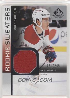 2021-22 Upper Deck SP Game Used - Rookie Sweaters #RS-CC - Cole Caufield /249