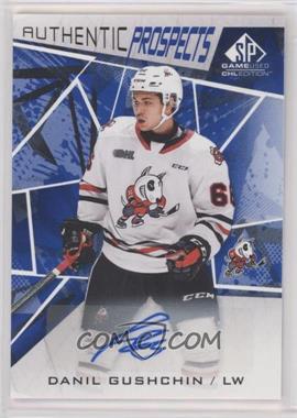 2021-22 Upper Deck SP Game Used CHL Edition - [Base] - Blue Autographs #3 - Danil Gushchin