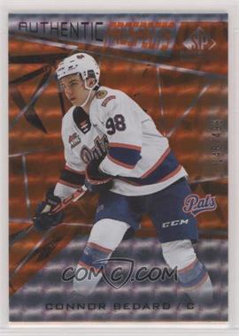 2021-22 Upper Deck SP Game Used CHL Edition - [Base] - Orange Foilboard #2 - Connor Bedard /499