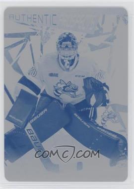 2021-22 Upper Deck SP Game Used CHL Edition - [Base] - Printing Plate Cyan #14 - Benjamin Gaudreau /1