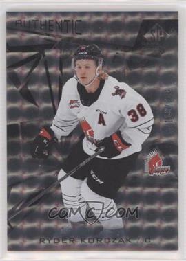 2021-22 Upper Deck SP Game Used CHL Edition - [Base] - Silver Foilboard #7 - Ryder Korczak /249