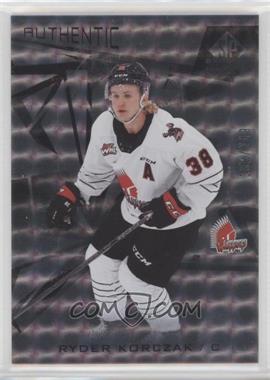 2021-22 Upper Deck SP Game Used CHL Edition - [Base] - Silver Foilboard #7 - Ryder Korczak /249