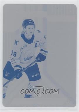 2021-22 Upper Deck SP Game Used CHL Edition - New Style - Printing Plate Cyan #NS-RK - Ryder Korczak /1
