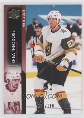 2021-22 Upper Deck Series 1 - [Base] - Exclusives #186 - Shea Theodore /100