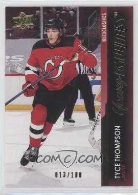 2021-22 Upper Deck Series 1 - [Base] - Exclusives #239 - Young Guns - Tyce Thompson /100