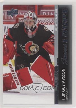 2021-22 Upper Deck Series 1 - [Base] - French #225 - Young Guns - Filip Gustavsson