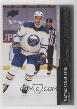 2021-22 Upper Deck Series 1 - [Base] - French #230 - Young Guns - Mattias Samuelsson