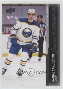 2021-22 Upper Deck Series 1 - [Base] - French #230 - Young Guns - Mattias Samuelsson