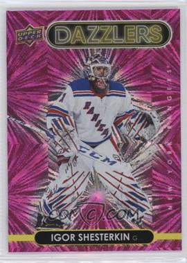 2021-22 Upper Deck Series 1 - Dazzlers - Pink #DZ-32 - Igor Shesterkin