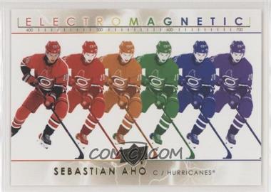 2021-22 Upper Deck Series 1 - Electromagnetic - Gold #EM-7 - Sebastian Aho