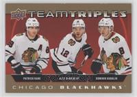 Patrick Kane, Alex DeBrincat, Dominik Kubalik