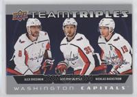 Alex Ovechkin, Anthony Mantha, Nicklas Backstrom