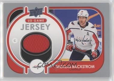 2021-22 Upper Deck Series 1 - UD Game Jersey #GJ-NB - Nicklas Backstrom [EX to NM]