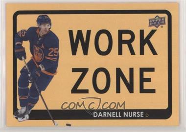 2021-22 Upper Deck Series 1 - Work Zone #WZ-20 - Darnell Nurse