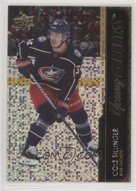 2021-22 Upper Deck Series 2 - [Base] - Speckled Rainbow Foil #498 - Young Guns - Cole Sillinger