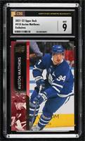 Auston Matthews [CSG 9 Mint] #/100