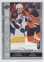 Checklist - Nathan MacKinnon, Leon Draisaitl