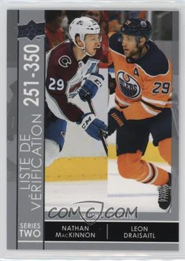 2021-22 Upper Deck Series 2 - [Base] #449 - Checklist - Nathan MacKinnon, Leon Draisaitl