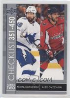 Checklist - Nikita Kucherov, Alex Ovechkin CL