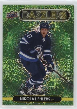 2021-22 Upper Deck Series 2 - Dazzlers - Green #DZ-99 - Nikolaj Ehlers