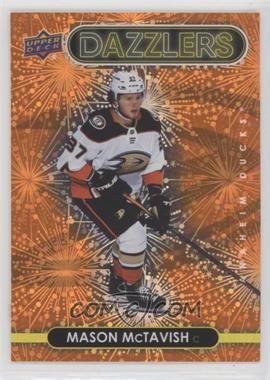 2021-22 Upper Deck Series 2 - Dazzlers - Orange #DZ-51 - Mason McTavish