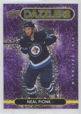 2021-22 Upper Deck Series 2 - Dazzlers - Purple #DZ-100 - Neal Pionk