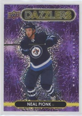 2021-22 Upper Deck Series 2 - Dazzlers - Purple #DZ-100 - Neal Pionk