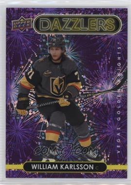 2021-22 Upper Deck Series 2 - Dazzlers - Purple #DZ-96 - William Karlsson