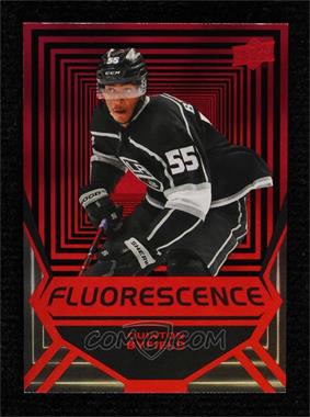 2021-22 Upper Deck Series 2 - Fluorescence - Red #FL-32 - Quinton Byfield