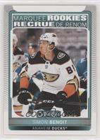 Marquee Rookies - Simon Benoit