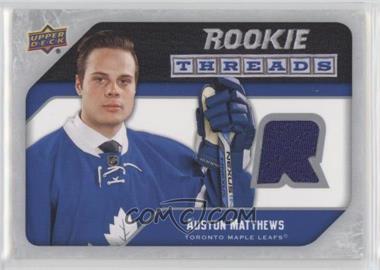 2021-22 Upper Deck Series 2 - Rookie Threads Retro Flashbacks Achievements - Tier 4 #RT-AM - Tier 4 - Auston Matthews