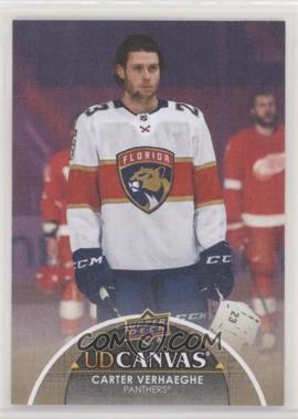 2021-22 Upper Deck Series 2 - UD Canvas #C156 - Carter Verhaeghe