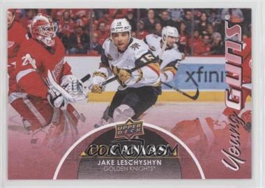 2021-22 Upper Deck Series 2 - UD Canvas #C218 - Young Guns - Jake Leschyshyn