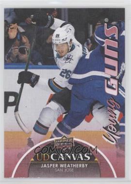 2021-22 Upper Deck Series 2 - UD Canvas #C238 - Young Guns - Jasper Weatherby