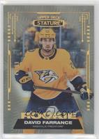 Rookies - David Farrance #/99