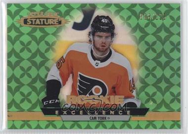 2021-22 Upper Deck Stature - Rookie Excellence - Green #RE-31 - Cam York /125 [EX to NM]