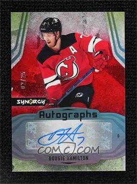 2021-22 Upper Deck Synergy - Autographs - Red #A-DH - Dougie Hamilton /25