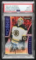 Rookies - Jeremy Swayman [PSA 9 MINT] #/99