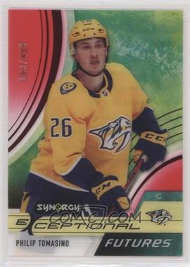 2021-22 Upper Deck Synergy - Exceptional Futures - Red #EF-PT - Philip Tomasino /499