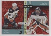 Troy Terry, John Gibson #/499