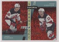 Jack Hughes, Nico Hischier #/499