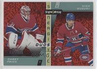 Carey Price, Nick Suzuki #/499