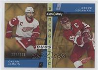 Dylan Larkin, Steve Yzerman #/149